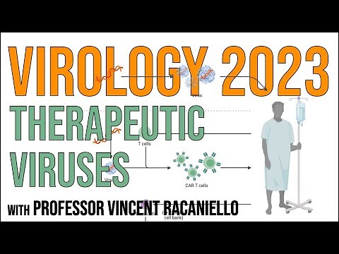 Virology Lectures 2023 #25: Therapeutic viruses