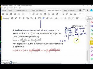 Openstax Calculus Ch 3.1 part 2