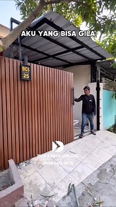 Alhamdulilah pagar wpc terpasang di Perumahan Taman Senopati Cikampek. Modelnya double sliding dengan kunci tersembunyi. DUA KARYA UNGGUL Spesialis Pagar Kanopi Railing Tangga #pagarwpc #pagarwpcoutdoor #pagarwpcduma #bengkellaskarawang #duakaryaunggul | Dua Karya Unggul