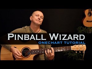 Pinball Wizard The Who acoustic guitar lesson tutorial