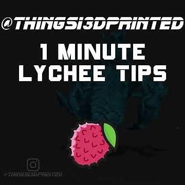 Lychee Slicer Tips #3: Easy Mirror Supports