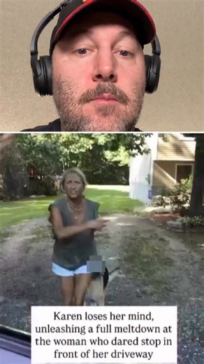 woman completely flips out when delivery driver pulls up and blocks her driveway #reaction #fblifestyle #karen | Rambling Reactions