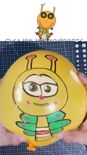 I made Sprunki OC Baby Butterfly (fromBabyTV) out of Balloon​⁠​​⁠​⁠ ​⁠​⁠​​⁠​⁠​​#sprunki #diyballoon