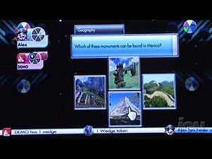 Trivial Pursuit Nintendo Wii Gameplay - CES 2009: