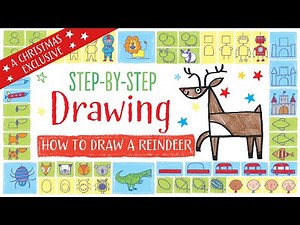 How to Draw a Reindeer: Step-By-Step Drawing with Candice and Theo
