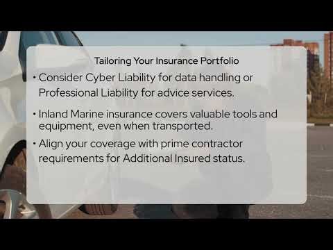 What Insurance Policies Should Subcontractors Carry?