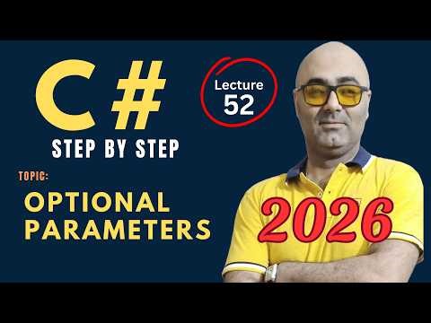C# Optional parameters – Beginner Friendly Tutorial – Csharp programming 2026