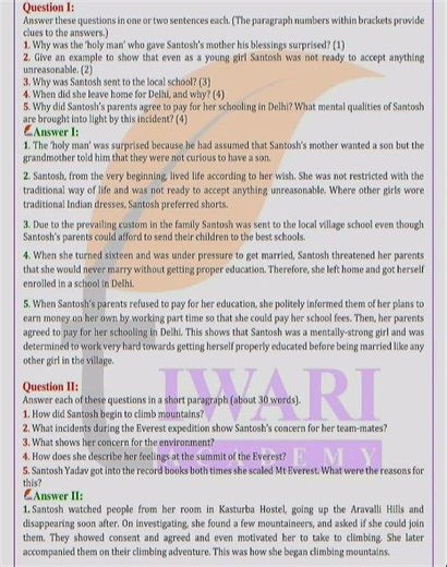 class 9th english chapter 7 all questions answer 😊 #mychannel # #viralshort ‪@jyotibaghel4307‬