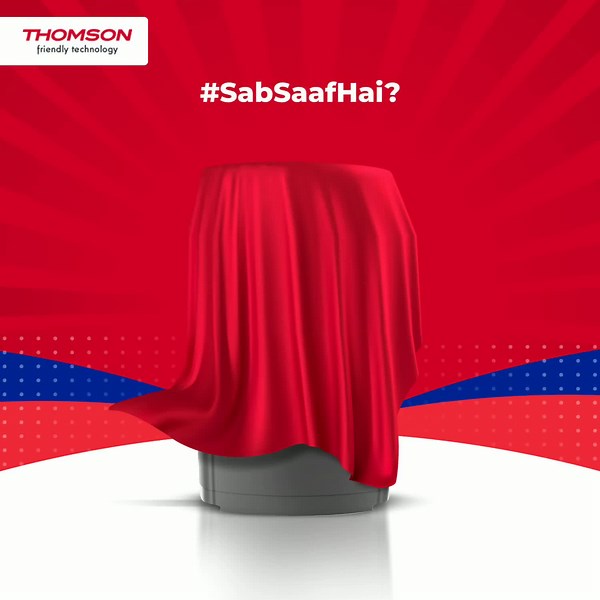 185K views | Thoda aur intezaar, aur aapko milega sab kuch saaf! Ab pucho kaise? Thomson ke fully-automatic, top-load washing machines se! Milenge saare features, yes, everything you can think about in one machine. #ComingSoon #Thomson #Technology #Innovation #WashingMachine #LaunchingSoon | Thomson | Facebook