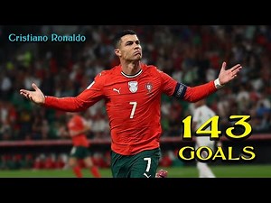 Cristiano Ronaldo - All Goals for Portugal | Cr7 - 143 Goals