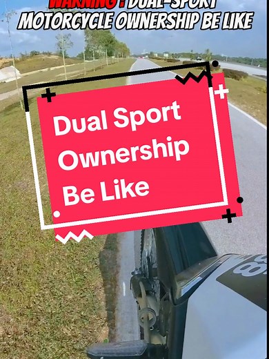 Dual Sport Motorcycle Ownership Be Like. Within seconds: ✔️ Nearly high-fived a tree ✔️ Got personal with a bush (we’re friends now) ✔️ Realized dirt is way slipperier than expected ✔️ Questioned my life choices mid-air They say dual sports can go anywhere. Apparently, that includes places I never planned to visit. #DualSportDiaries #OopsIDidItAgain #SendItOrEndIt #MotoFails #OffRoadOops #DirtBikeDrama #TrailTerror #AdventureOnTwoWheels #BikeLifeCrisis #WhyDidIDoThis #MotoMemes