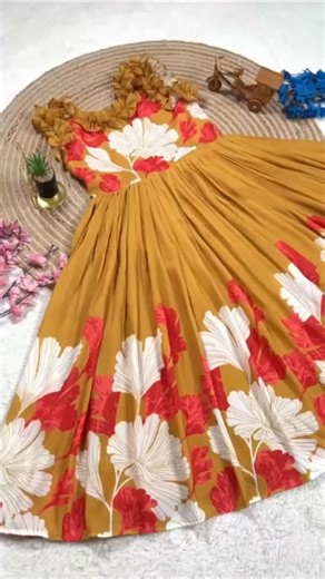 PALCHURI MADHU HARIKA on Instagram: "950/- free ship New Launching tha most trending Full Stitched pure Muslin Cotton Floral Midi Gown adding a touch of glamour and elegance to your look for festival season* *🔹Fabric : Premium Muslin Cotton* 🔹 *Work : Digital Print* 🔹 *Lining : Soft Micro Cotton* 🔹 *Length : 46 – 48 inches* Flair : 3.50 🔹 *Weight : 550 gms (Light & Breezy)* 🔹 *Stitching : Standard Fit – Ready to Wear* 🔹 *Sizes : S to M / L / XL / XXL*"