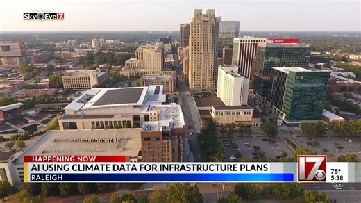 With more people still moving to North Carolina, our city planners and engineers need to be able to plan not just around the weather, but how that weather could impact development for decades to come. NC State has found a way to make the models that help with this planning more accurate...using AI! https://www.cbs17.com/news/local-news/wake-county-news/nc-state-researchers-using-ai-to-better-plan-our-communities/ | Meteorologist Rachel Duensing