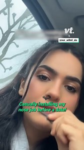 Installing my nose job before a datedate🤩🤯 | VT