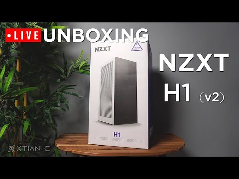 LIVE UNBOXING: NZXT H1 v2 mini-ITX white case