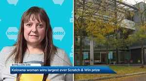 Kelowna woman wins largest ever Scratch & Win prize