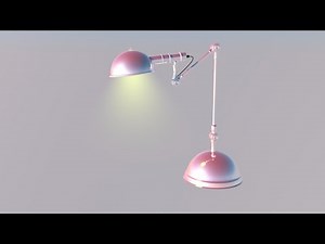 Modeling a table lamp in Cinema 4D 2023 tutorial
