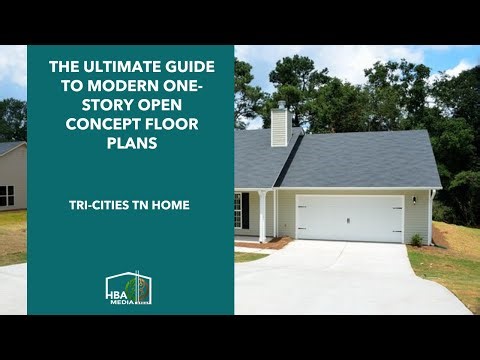 The Ultimate Guide to Modern One-Story Open Concept Floor Plans