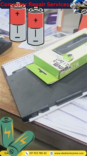 ল্যাপটপের ব্যাটারি পরিবর্তন | HP Probook 240 G3#hp #laptoprepair #laptopbatteryrepair #laptopbattery