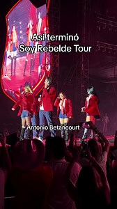 Así termina el espectacular #Concierto #RBD #Texas #Reencuentro #SoyRebeldeTour | Antonio Betancourt