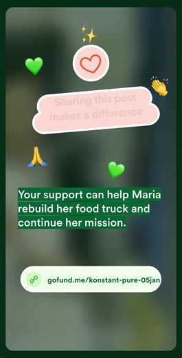 If everyone donated $1 we could save enough to buy her a new truck and pay her rent for a month! This will help us generate more sales as many don’t trust her delicious food because of the appearance of the truck. Check Google though- her food is out of this world! Please help my wonderful mama.