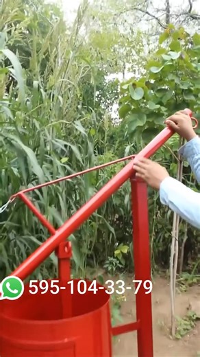 Somos fabricantes mexicanos de compactadora manual para silo bolsa Pídela al 5951043379 Enviamos a todo México | Diseño Metalico Ixtepec