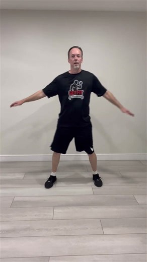 Arm Scissors with Side Step