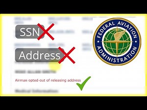 FAA IACRA privacy options | Pilot Training | Integrated Airman Certification and Rating Application