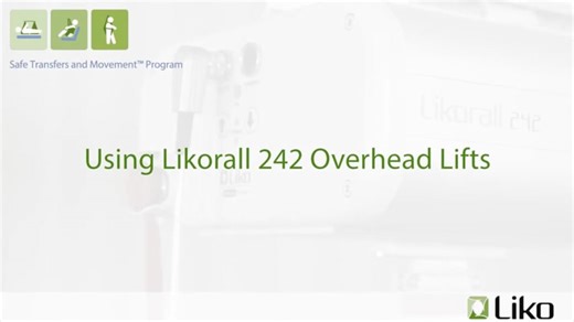 Liko Ceiling Lift Operation and Maintenance