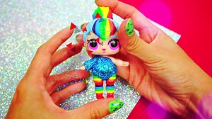 【油管】惊喜娃娃改MLP的RAINBOW DASH拟人Q版~