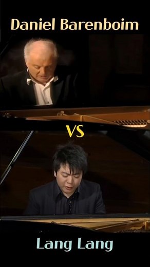 바렌보임 vs 랑랑 "베토벤 열정 3악장" Barenboim vs Lang Lang Beethoven “Appassionata” #Beethoven #Langlang #베토벤