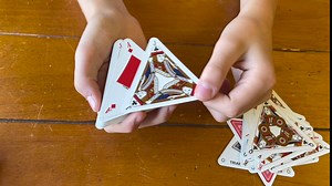 Triangle Playing Cards, Red
