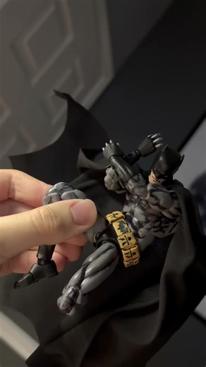 Posing Cell Shaded Custom Batman 🔥🔥 #batman #dc #actionfigures #custom #fyp