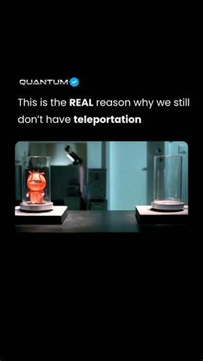 Quantum Enigma | Future of AI & Tech | This is the REAL reason teleportation doesn’t exist. We always blame physics quantum states, insane energy levels, scanning every atom in... | Instagram