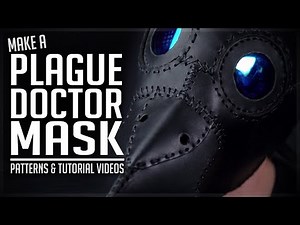 Making a PLAGUE DOCTOR MASK