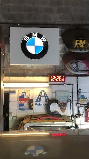 Original Dealer Bmw sign !