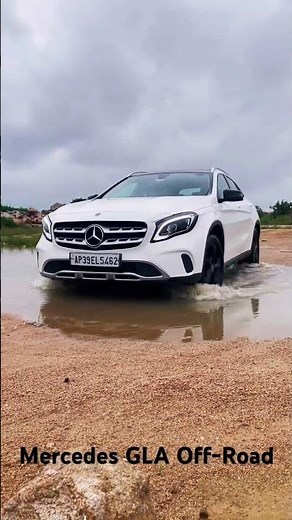 Mercedes GLA Off-Road — Born to Glide, Even Through Water 🌊💫 #mercedes #benz #luxury #offroad