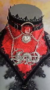 660K views · 20K reactions | ❤️ chokerharness and Corsetbelt #handmade #lace #corsetbelt #costumedesign | Forgotten lockett | Facebook