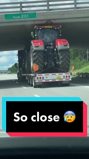 When you chasing a fail video in you career. Close one 😬. #nearmiss #closecall #close #farm #tractor #transport #truck
