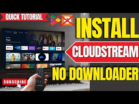 No Play Store? How to Install CloudStream App on Android TV in 2026 — Fast & Easy Guide!