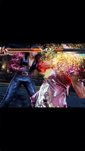 Tekken 7 gameplay Jin#takken7#shortreels#shortclip#reels #BandaiNamco#FightingGames#Gaming#PCGaming#