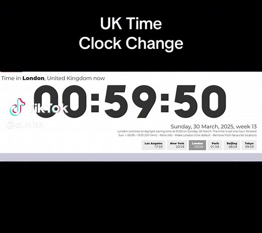 UK Clock Change: Daylight Saving Time Explained