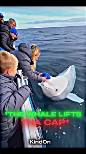 This Beluga Whale Won Everyone's Heart #humanity #respect #viralvideo #shorts
