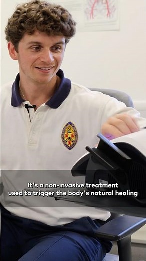 Shockwave therapy at Benenden Hospital