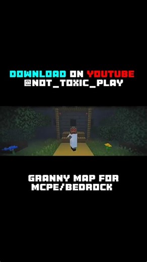⬆️download ⬆️Granny Mod Minecraft PE | Play Granny Horror Game in Minecraft #buildcraft #ohanacraft