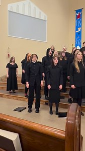 The combination of ECC’s college choir and choral association of community members are blended together beautifully. Concert held at Immanuel Lutheran in Washington on December 5. | East Central College