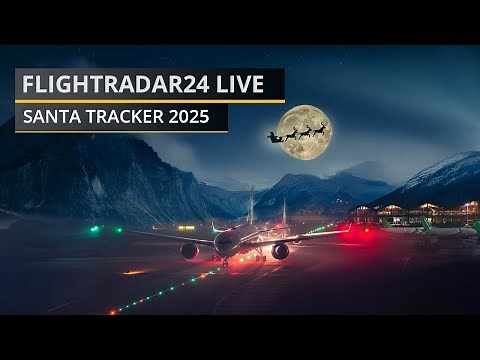Flightradar24 Live Santa Tracker 2025