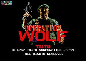 Visually stunning with detailed backgrounds and realistic effects - Operation Wolf #OperationWolf #taito #arcade #RetroGaming #videogames | Classic Replay