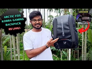 Arctic Fox Kobra Gaming Backpack Review | Best Anti-Theft Laptop bag and Backpack | ‪@arcticfox3527‬