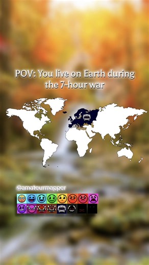 POV: You live on earth during the seven hour war 🌎 #fyp #mapping #geography #hl2 #humanity